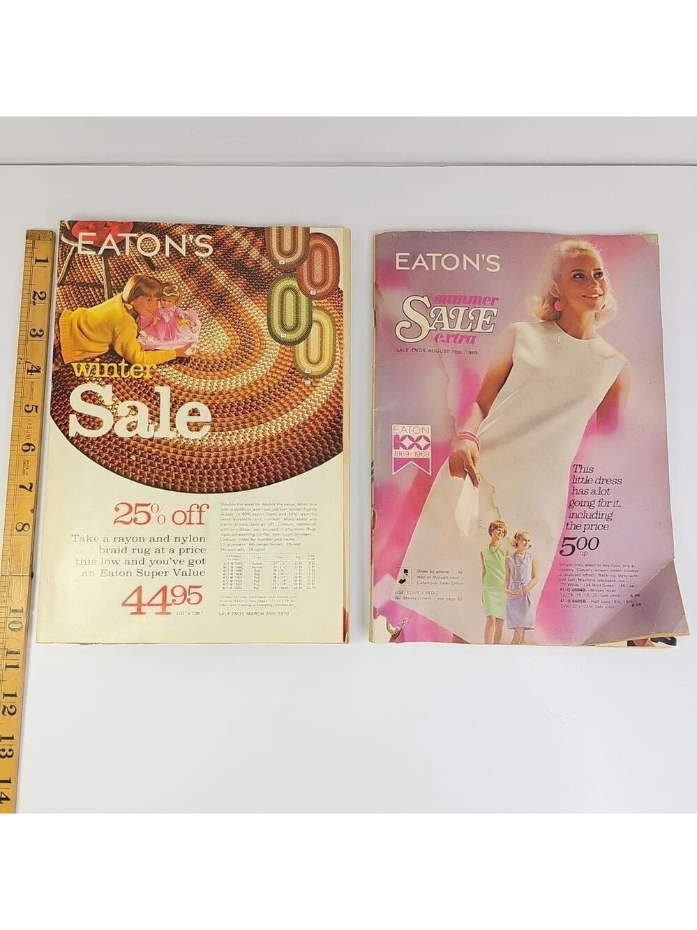 1969 And 1970 Eatons Catalogs Winter And Summer